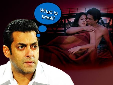 शाहरुख़-कैट के अतरंग सीन देख सलमान हुए गुस्से से लाल