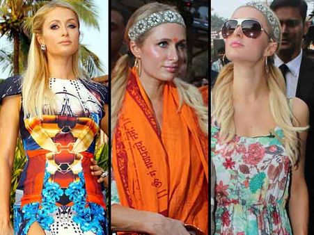 भारत में आकर संपूर्ण भारतीय बन गईं पेरिस हिल्‍टन