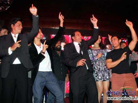 धर्म पा जी ने आमिर-शाहरूख को साथ नचाया