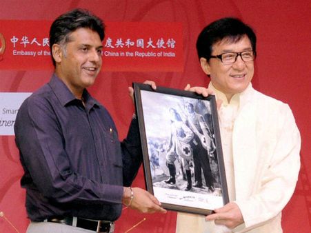 हिदीं फिल्मों में नाचना-गाना चाहते हैं जैकी चेन