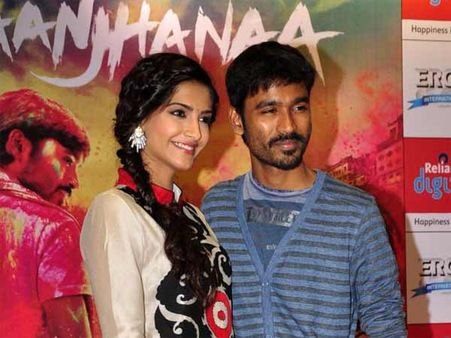 रांझणा में हिंदी के लिए धनुष को मिला बेस्ट कॉमप्लीमेंट