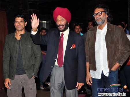 भाग मिल्खा भाग.. के लिए लंदन गये मिल्खा सिंह