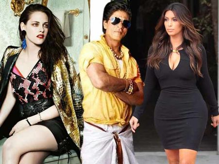 क्रिस्टीन-किम चाहती हैं शाहरूख को चूमना