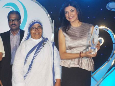 सुष्मिता के 'मदर टेरेसा इंटरनेशनल अवार्ड' से फैंस खुश