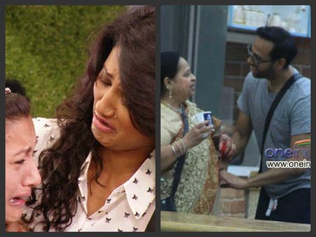 बिग बॉस 7: निगार से मिलने पर फूट-फूट कर रो पड़ीं गौहर