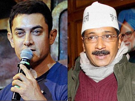 'आम आदमी पार्टी' में शामिल हो सकते हैं आमिर खान