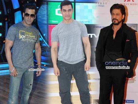 राजनीतिक दलों के बीच बंट गए हैं बॉलीवुड के तीनों खान