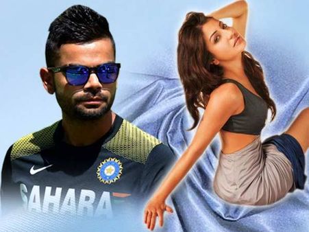 अनुष्का के होठों पर विराट को गुस्सा आया