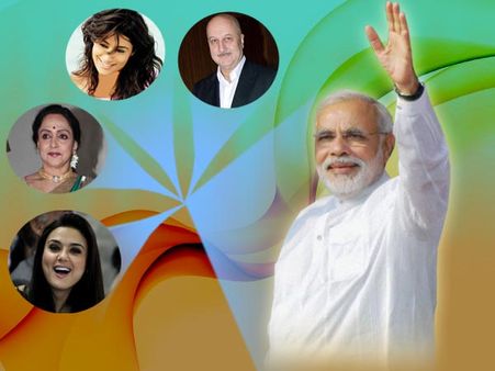 लीजिए अब बॉलीवुड ने भी गा दिया अबकी बार मोदी ही सरकार...