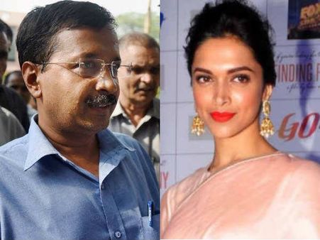 क्लीवेज विवाद पर केजरीवाल ने दिया दीपिका का साथ