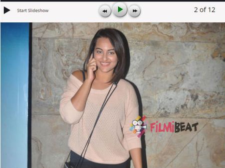 PICS: Gone Girl की स्क्रीनिंग में सोनाक्षी का शार्ट हेयर लुक