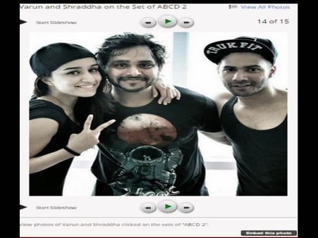 PICS: ABCD 2, श्रद्धा कपूर के ठुमकों के लिए हो जाइये तैयार!