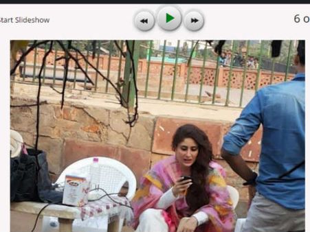 PICS: फिल्म 'बजरंगी भाईजान' में सलमान- करीना, on the set