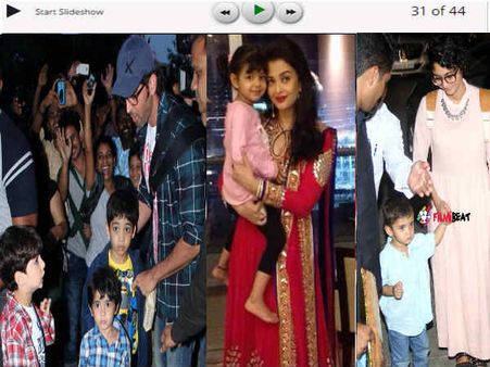 PICS: देखें किन-किन सितारों के बच्चे आये आराध्या के बर्थडे पर?