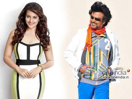 सुपरस्टार रजनीकांत के साथ काम कर सोनाक्षी हैं Super खुश