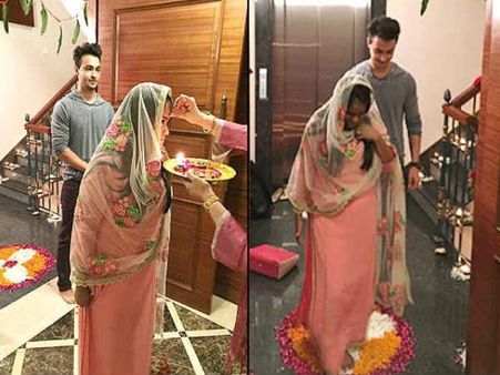 BIGG BOSS के घर में आयुष - अर्पिता शर्मा का गृह प्रवेश