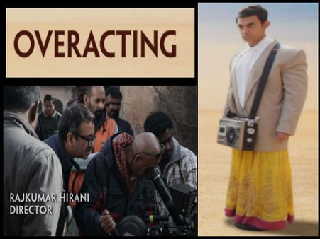 Hawww: राजू हीरानी ने आमिर को कहा Overactor, सीन cut!