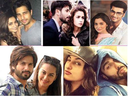 LOVE KHICHDI: शाहिद, आलिया,सोनाक्षी, अर्जुन, सिड; किसके बीच क्या है!