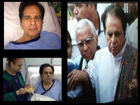 PICS: अस्पताल से लौटे दिलीप साहब, सेलेब्स ने किया B'day विश