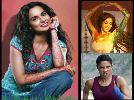 साल खल्लास: शाहरूख सलमान आमिर से बेहतर थीं प्रियंका - कंगना, Top 10 महिला किरदार