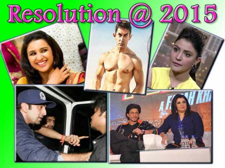 Year 2015: बॉलीवुड सितारों का क्या हो न्यू ईयर resolution!