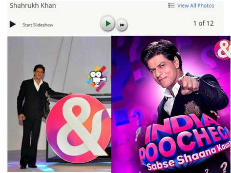 PICS:टीवी पर शाहरूख का शो, 'इंडिया पूछेगा सबसे शाणा कौन'