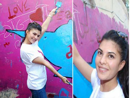 BEING PAINTER: जैकलीन क्यों बनीं सल्लू भाई की तरह पेंटर!