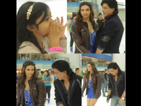 VIDEO: जब शाहरूख और दीपिका ने अपने LITTLe फैन को किया खुश