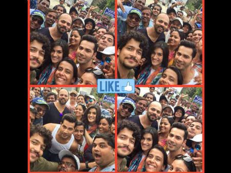 Picture Dilwale Day 9 रोहित शेट्टी, वरुण धवन, कृति सेनन जमकर कर रहे मस्ती!