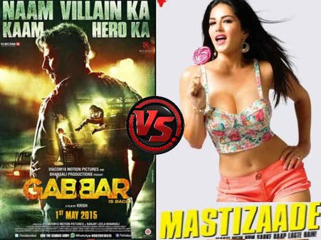 CLASH: गब्बर अक्षय कुमार VS मस्तीज़ादी सनी लियोन