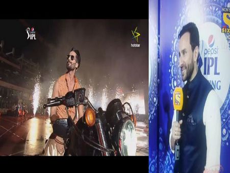 Shocking Moment IPL 8 जब शाहिद को करीना के सैफ ने बुलाया बेस्ट डांसर!
