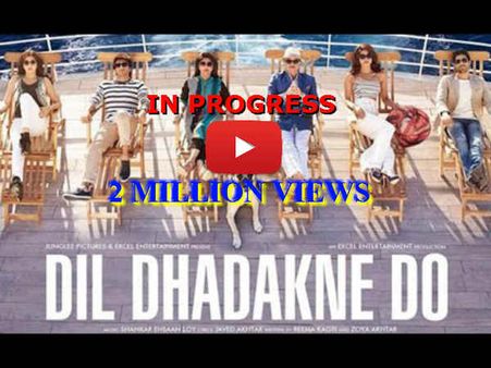 'तगड़ा TRAILER': दिल धड़कने दो, देखते जाओ... 1 दिन में 2 मिलियन!