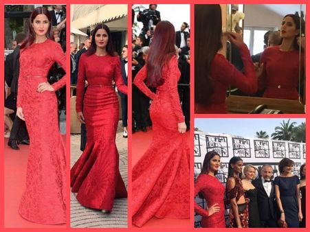Cannes 2015: रेड कार्पेट पर कैटरीना कैफ in RED.. खूबसूरत.. कयामत..