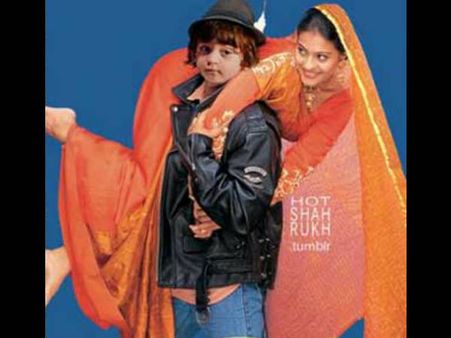 'दिलवाले...' के Poster में शाहरूख नहीं अबराम-काजोल!