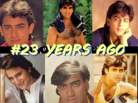 23 YEARS OF SRK: बहन से रोमांस कर रहे थे सलमान, शाहरूख से हारे थे आमिर, अक्षय