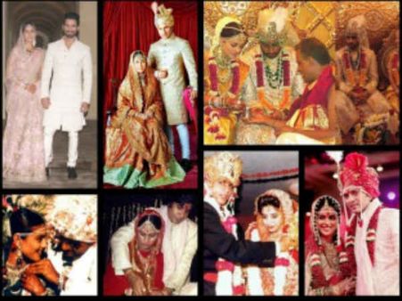PICS: शाहरूख, अक्षय, अजय देवगन.. अपनी शादी में ऐसे दिखे ये सितारे