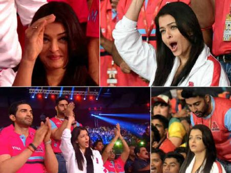 PHOTOS: कबड्डी देखते हुए भी उतनी ही खूबसूरत लगती हैं ऐश!!!