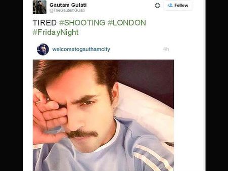 OUCH: गौतम गुलाटी ने खुद ही लीक कर दिया अपना रवि शास्त्री लुक!