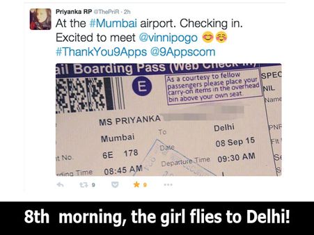 #CuteGuyAlert: 9एप्स ने पूरी की 'कहो ना प्यार है' स्टाइल लव स्टोरी