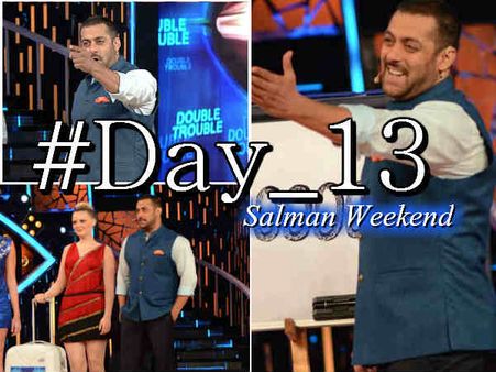 #Day13: सलमान ने लगाई क्लास तो सब हो गए FAIL!