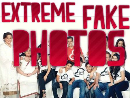 #PHOTOSHOP: सलमान खान ने शेयर की फैमिली की FAKE फोटो!