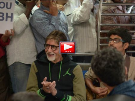 VIDEO: जब मुबंई के लोकल ट्रेन में दिखे सुपरस्टार.....