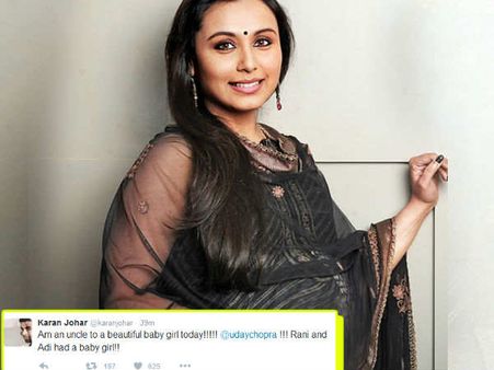 CONGRATS: रानी मुखर्जी की बेटी अदीरा का स्वागत...बॉलीवुड ने ऐसे किया