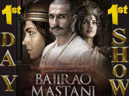1st DAY 1st SHOW: बाजीराव मस्तानी, फैन्स का ज़बर्दस्त रिएक्शन...LIVE