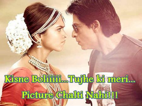 बाजीराव मस्तानी पर शाहरूख और दिलवाले पर दीपिका पादुकोण का REACTION!