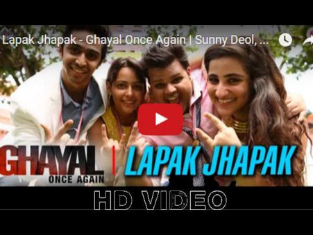 VIDEO: सनी देओल के 'घायल वन्स अगेन' का पहला गाना.. Full On मस्ती