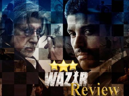 Review: वज़ीर, 3.5 स्टार, इस फिल्म का हीरो और विलेन एक ही!