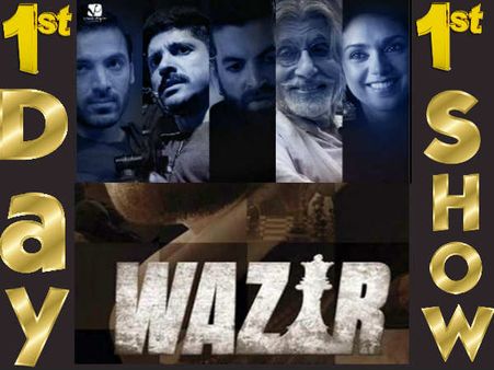 1st Day 1st Show: वज़ीर की शानदार शुरूआत...फैन्स ने कहा धमाकेदार