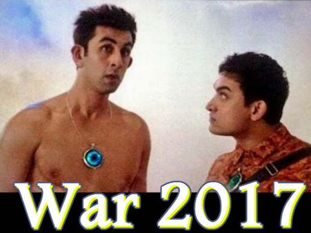 WAR 2017: शाहरूख से भिड़ने के लिए आमिर ने पीके 2 को बनाया मोहरा!