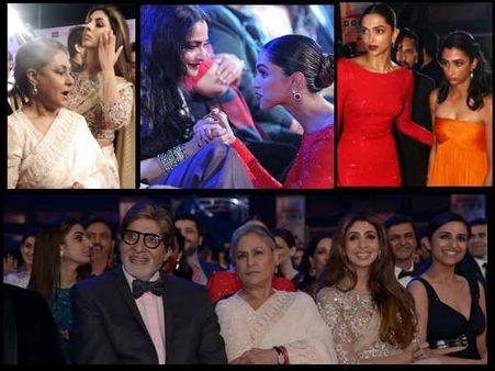 फिल्मफेयर DHAMAKA: ऐश की 'रेखा मां वाली भूल' पर बच्चन रिएक्शन